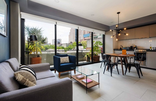 w* | Unique 1BR in Cuauhtémoc