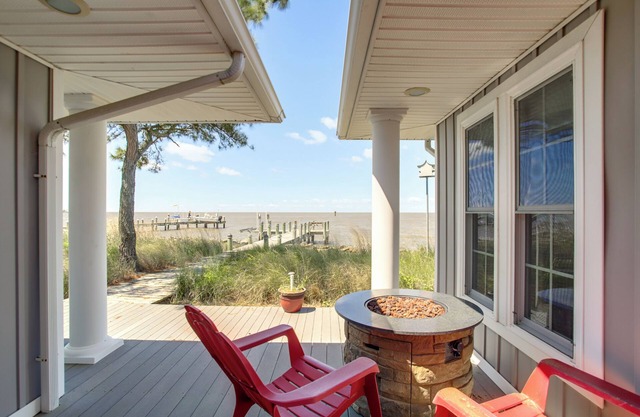 Waterfront Maryland Retreat w/ Dock & Bay View!