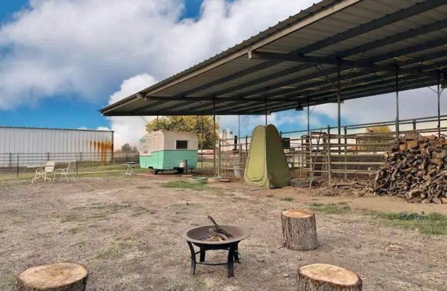Wagon Wheel Ranch Cowboy Camper.