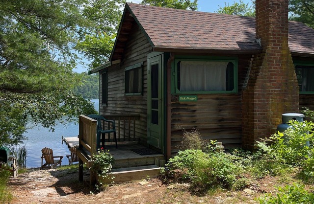 Waterfront Cabin am langen Teich