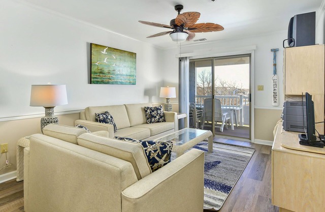 Walk to Beach 3rd-Floor Condo w/ Large Balcony, Sunset Views & Shared Pools
