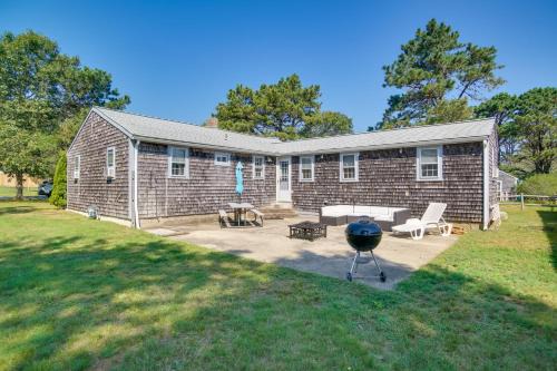 Walk to Beach and Main St Cape Cod Home with Yard!