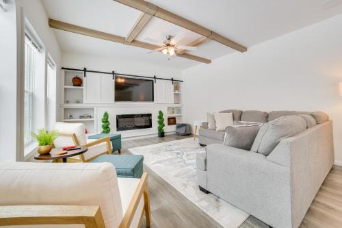 Walk to Beach Modern Retreat in Presque Isle!