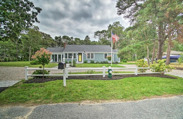 Walk to Beach South Yarmouth Retreat with Grill