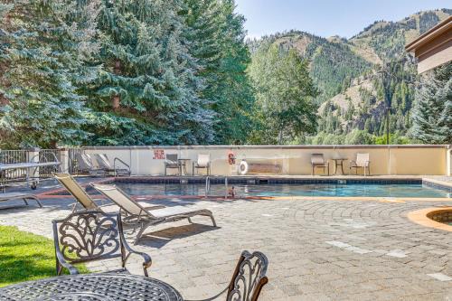 Walk to Dtwn Ketchum Mtn-View Condo, Pool Access