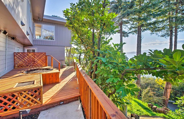 Luxus-Studio mit Whirlpool und Blick auf die Bucht von San Francisco!