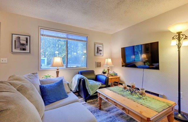 Walk to Parks & Bay: Olympia Duplex w/ Fenced Yard