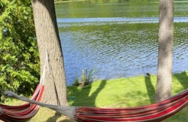 Walk to Road America! Lake House on Private Peninsula