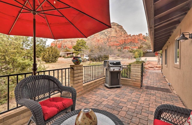 NEU! Sedona Apt mit Patio, Grill & Red Rocks Ansichten!