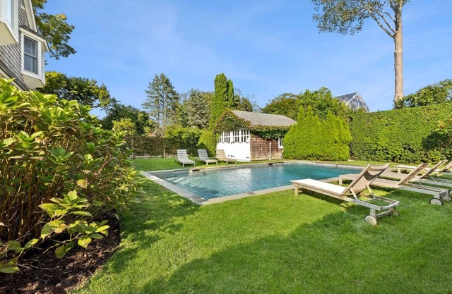 Walking Distance to Shopping and Eating: House with Pool in Southampton Village
