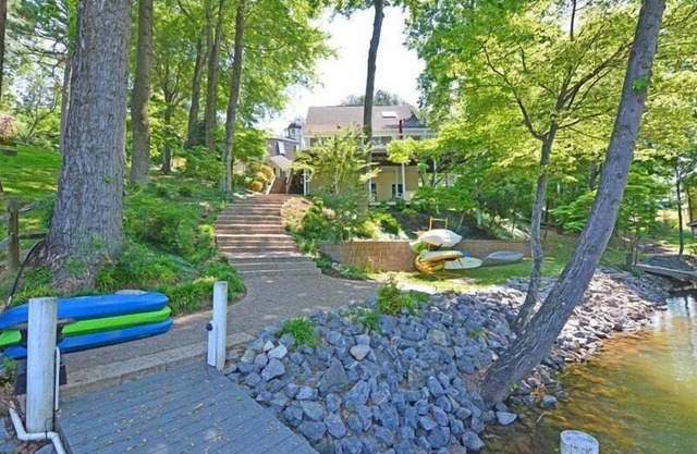 "Mildes Gelb" Waterfront w / Dock-Sleeps 12-Pet freundlich!