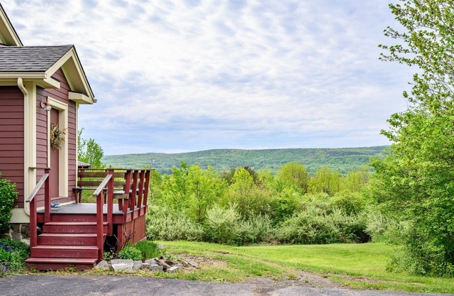 Waterfalls and Wineries in Naples! Visit this secluded Finger Lakes retreat!