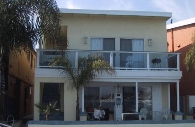 Strandhaus an der Bucht! Belmont Shores 1 Zim. Für 4 Waterfront, Kingsize-Bett