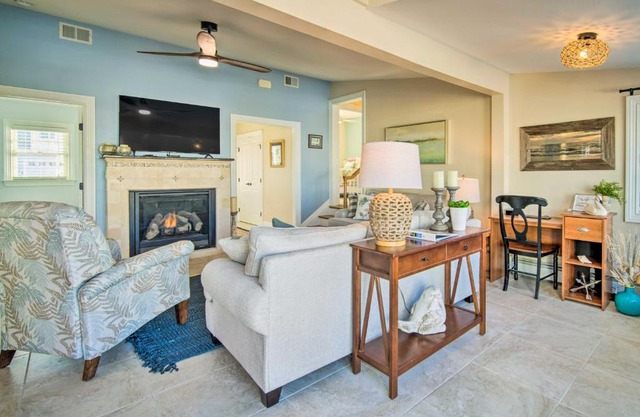 Waterfront Beach Haven West Home with Boat Dock