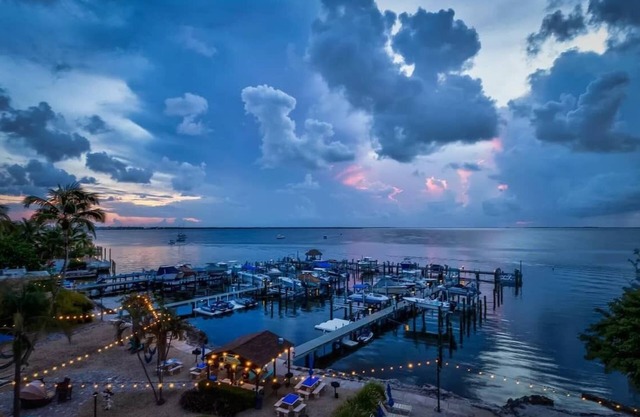 Waterfront Community in Key Largo, Florida - Moon Bay Condo A210 Sunsets