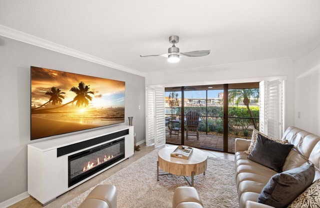 Waterfront Condo With Resort Pool, Near the Ocean