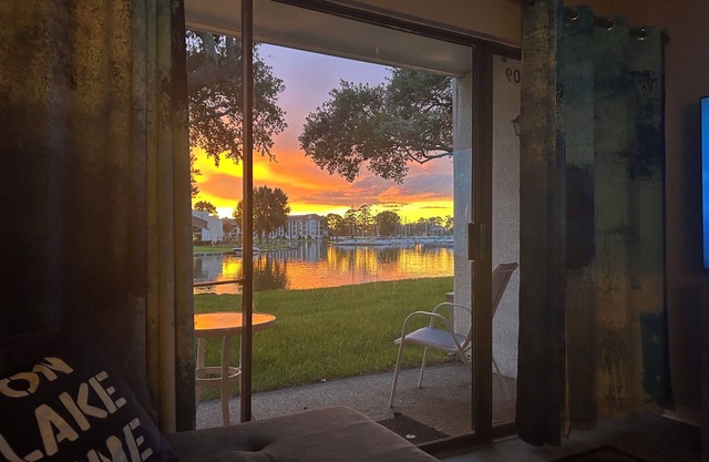 Waterfront Condo with the Lake at Your Patio!