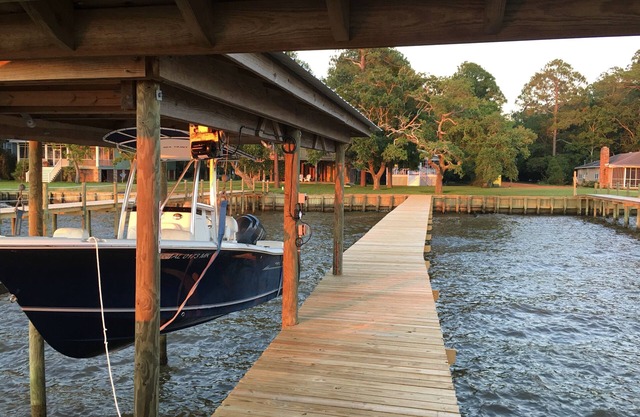 Waterfront Cottage mit Pier in der wunderschönen Mobile Bay