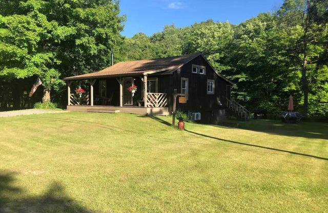 Waterfront Debruce Riverside Cabin Directly on the Willowemoc River!