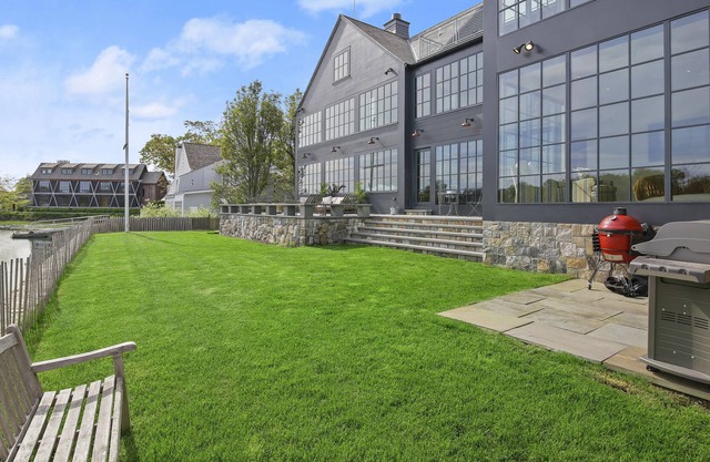 Waterfront home in heart of Rowayton with dock and beach access