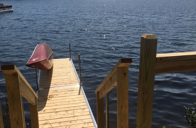 Waterfront home on Forest Lake in Gray, Maine. Perfect for 1 or 2 couples.