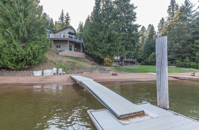 Waterfront Home auf Sandy Beach am See Coeur D'Alene