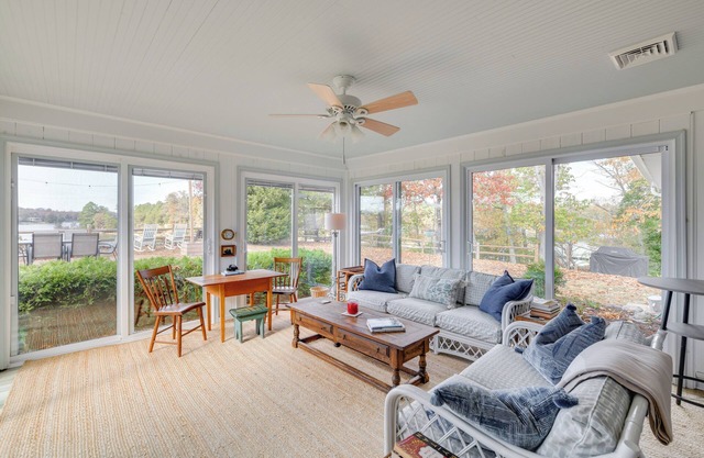 Waterfront Lancaster House w/ Grill & Dock Access!