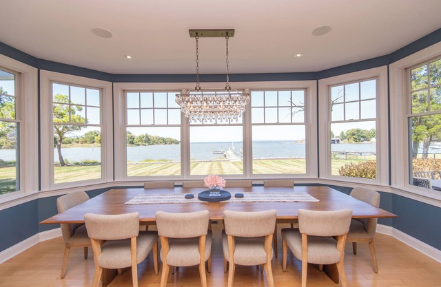 Waterfront Home w/ Stunning Views, Deepwater Dock, Pool, HotTub, Kayaks & More