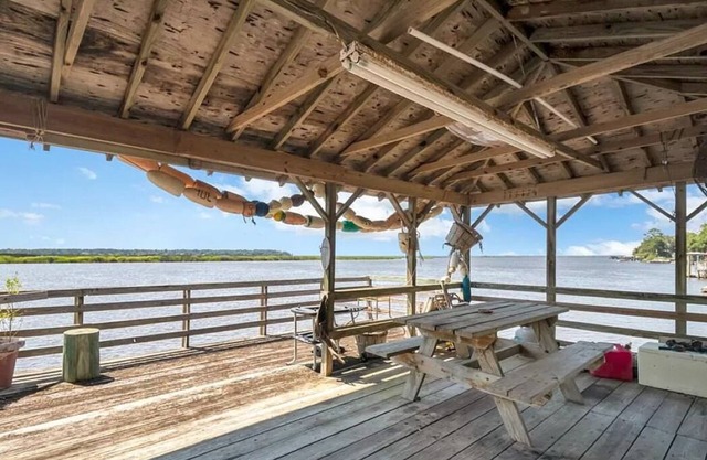 Waterfront Home with Large Deep Water Dock