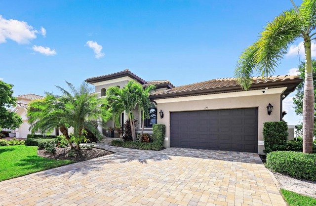 Waterfront home with W exposure, pool and spa