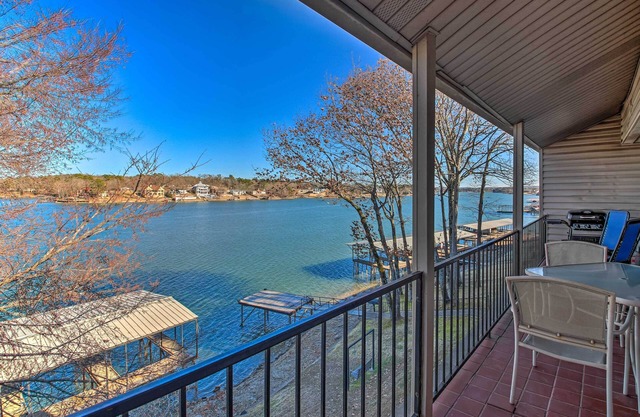 Waterfront Hot Springs Condo w/Boat Slip & Pool!