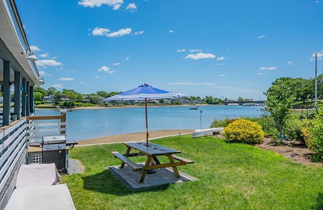 Waterfront house located right on Beach Cove
