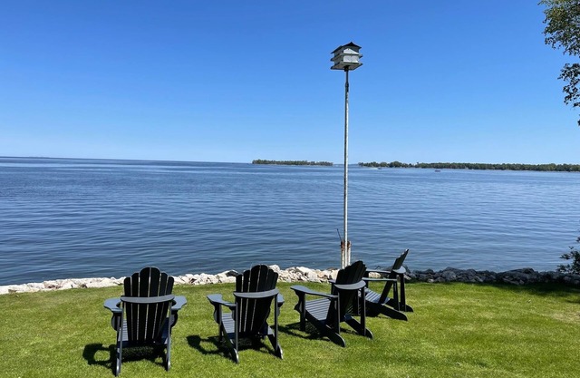 Waterfront Island View Retreat on Rileys Point in Southern Door County, WI