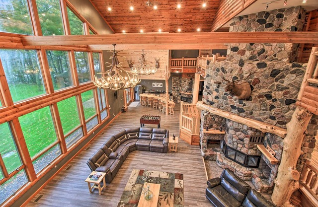 Lake Mille Lacs Lodge am Wasser mit Pontonverleih!
