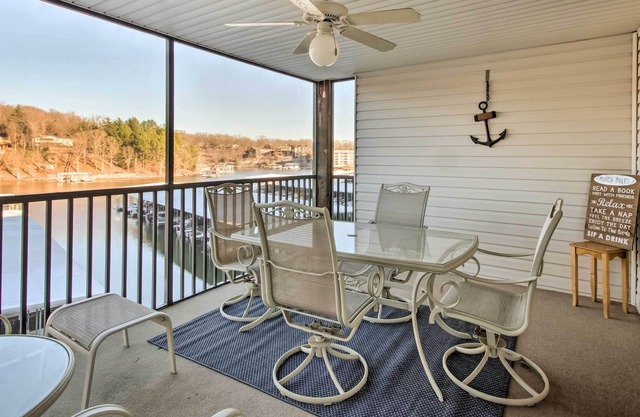 NEW! Waterfront Lake Ozark Condo with Boat Slip!
