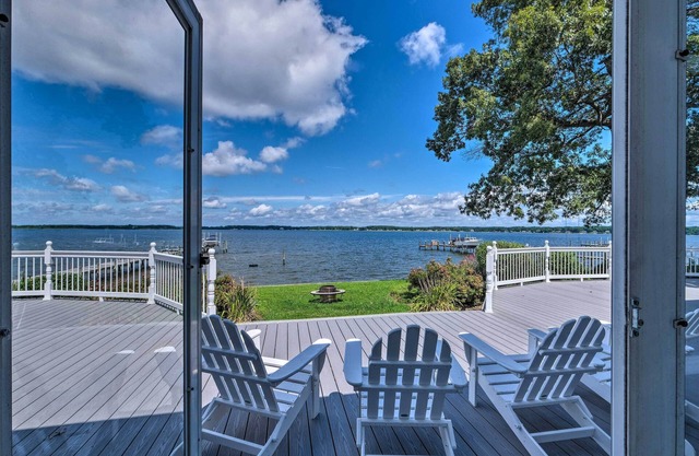 Waterfront Leonardtown Retreat w/ Dock Access!