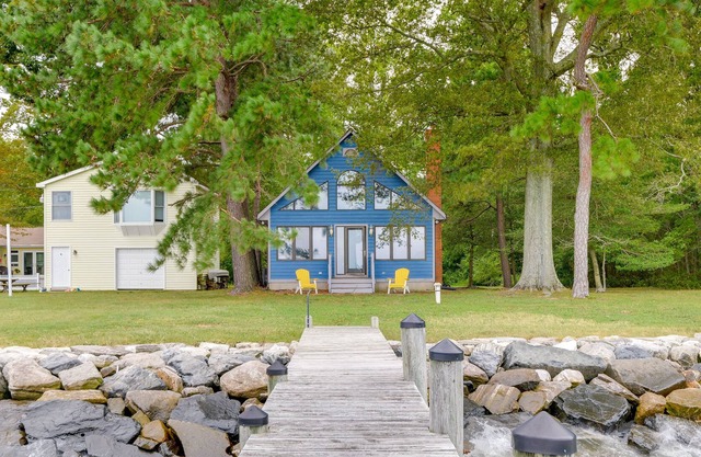 Waterfront North Beach Retreat w/ Private Dock!
