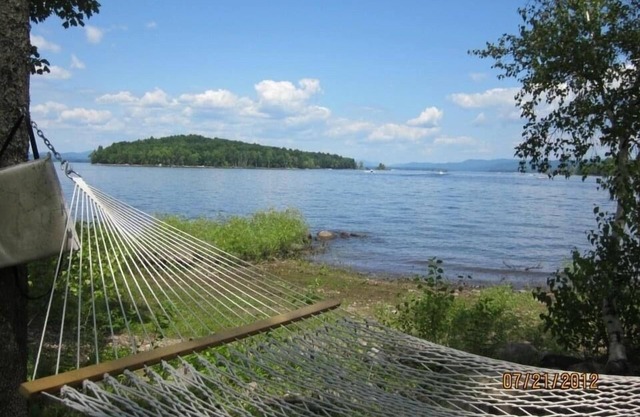 Waterfront en el Gran Lago Sacandaga