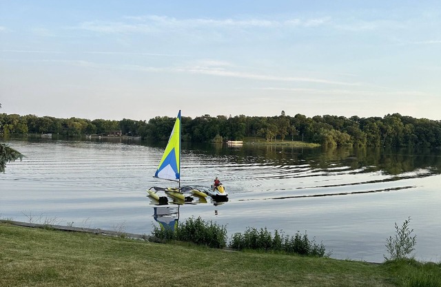 Waterfront property on Crystal Lake!