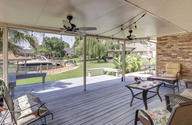 Waterfront Slidell Home w/ Deck & Private Dock!