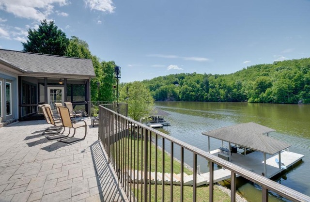 Waterfront Smith Mountain Lake Home with Boat Dock!