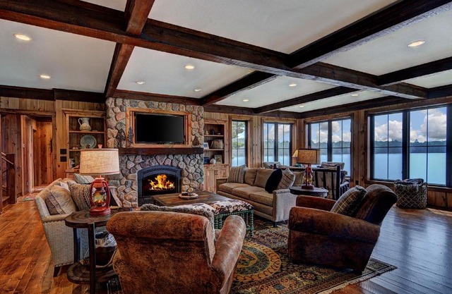 Waterfront Star Lake Cabin, Boat Dock On-Site