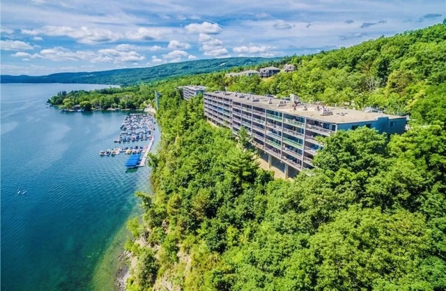 Waterfront two story condo
