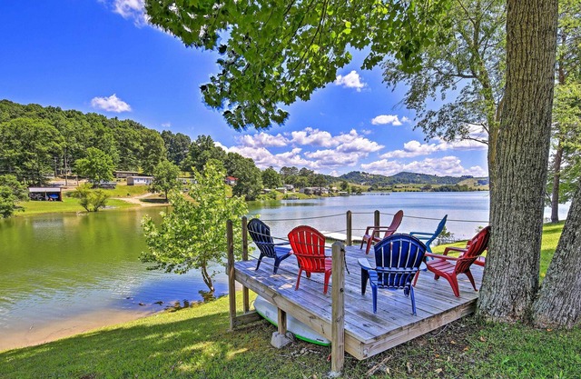 Waterside Cherokee Lake Home w/ Private Dock!