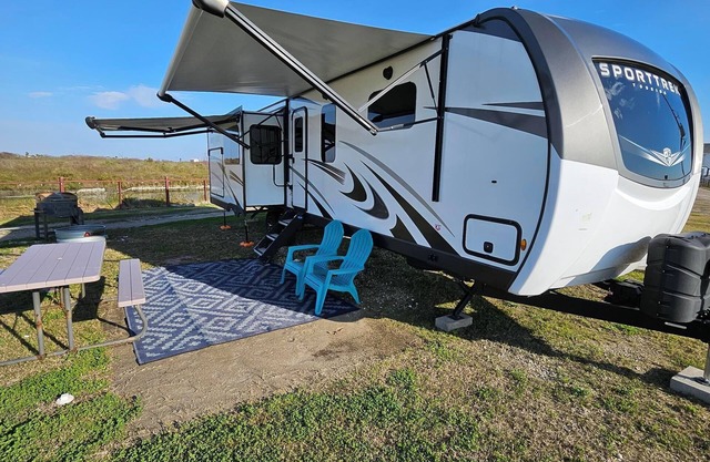 Beach Camper at Bolivar Beach & Bay #19