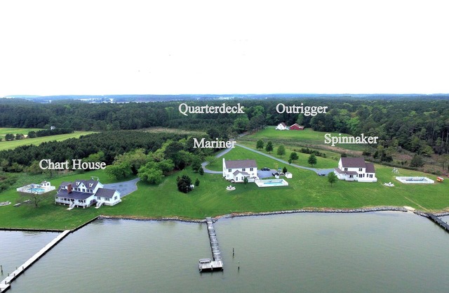 Hochzeiten / Reunions / Corp & Private Retreats 22 Morgen Chesapeake Waterfront Estate