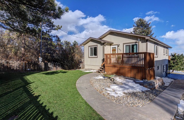 Welcome to our 5 bedroom 2 bathroom home in Charming Palmer Lake