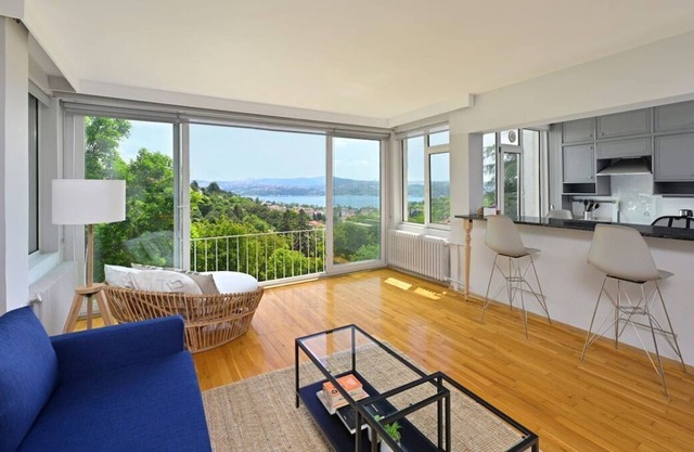 Welcome to our gorgeous bright home with beautiful views of the Bosphorus