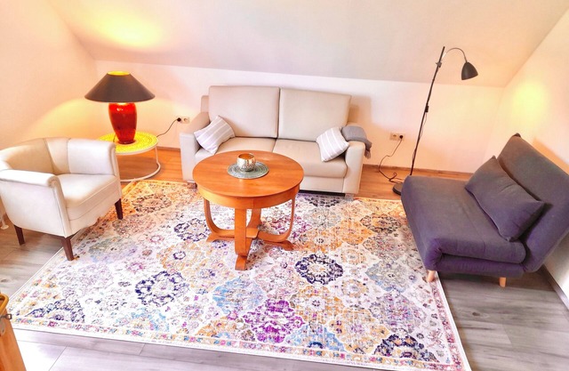 Herzlich willkommen in der Obergeschossferienwohnung "Wohnung Lisa" im Ferienhau