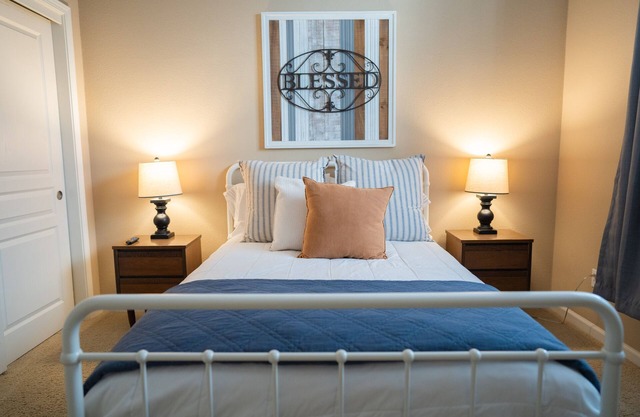 Welcome to your spacious home away from home!